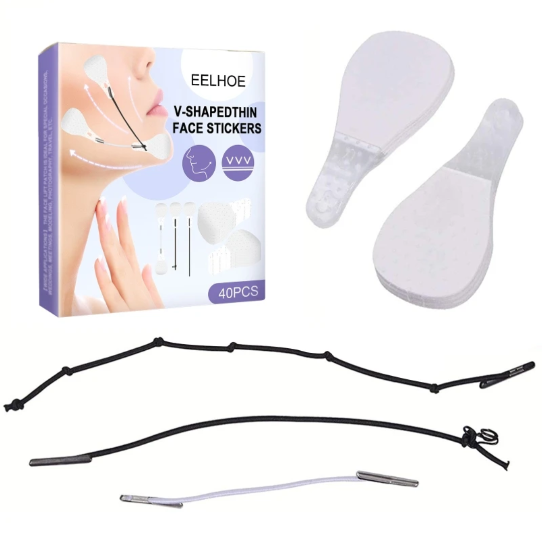 VShaped - Set de Lifting Facial Invisibles - 40 piezas