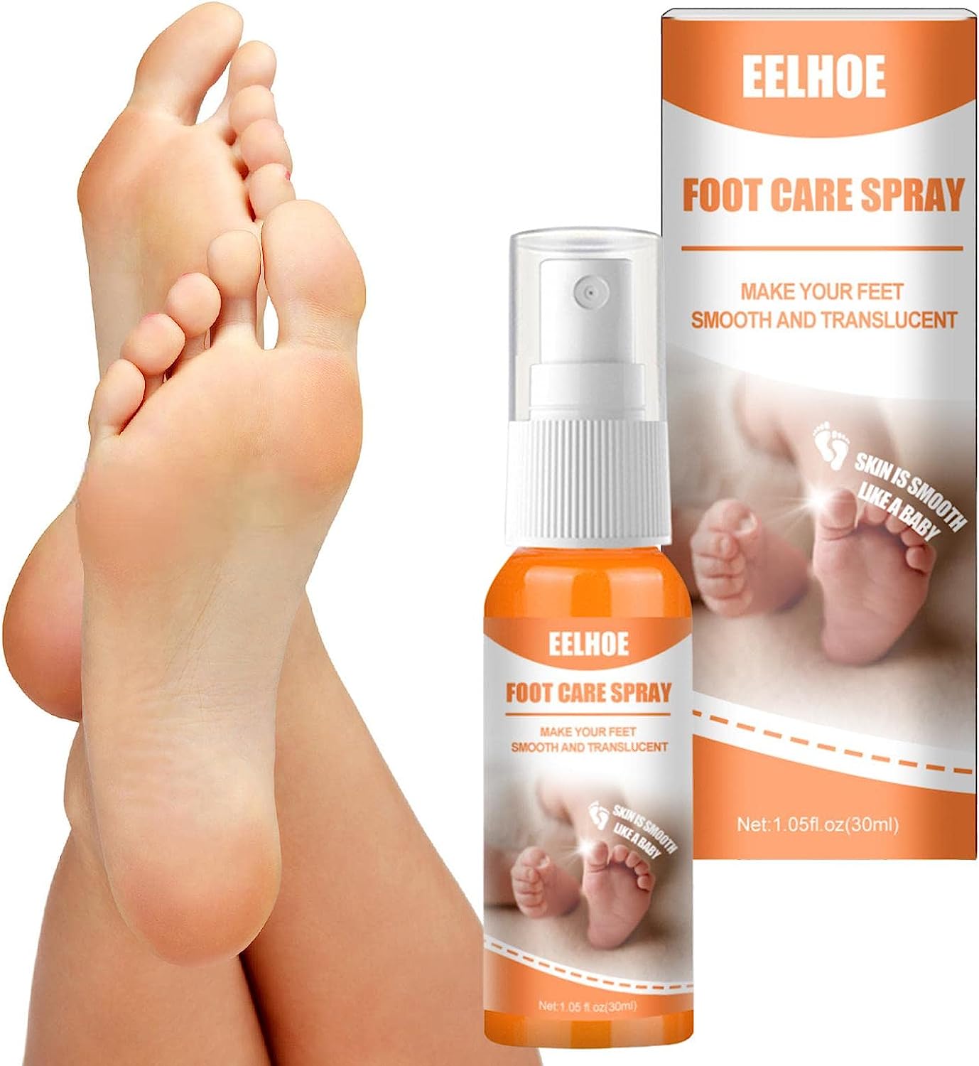 ByeCallus - Spray Exfoliante para el Cuidado de los pies - Dile Adiós a los Callos