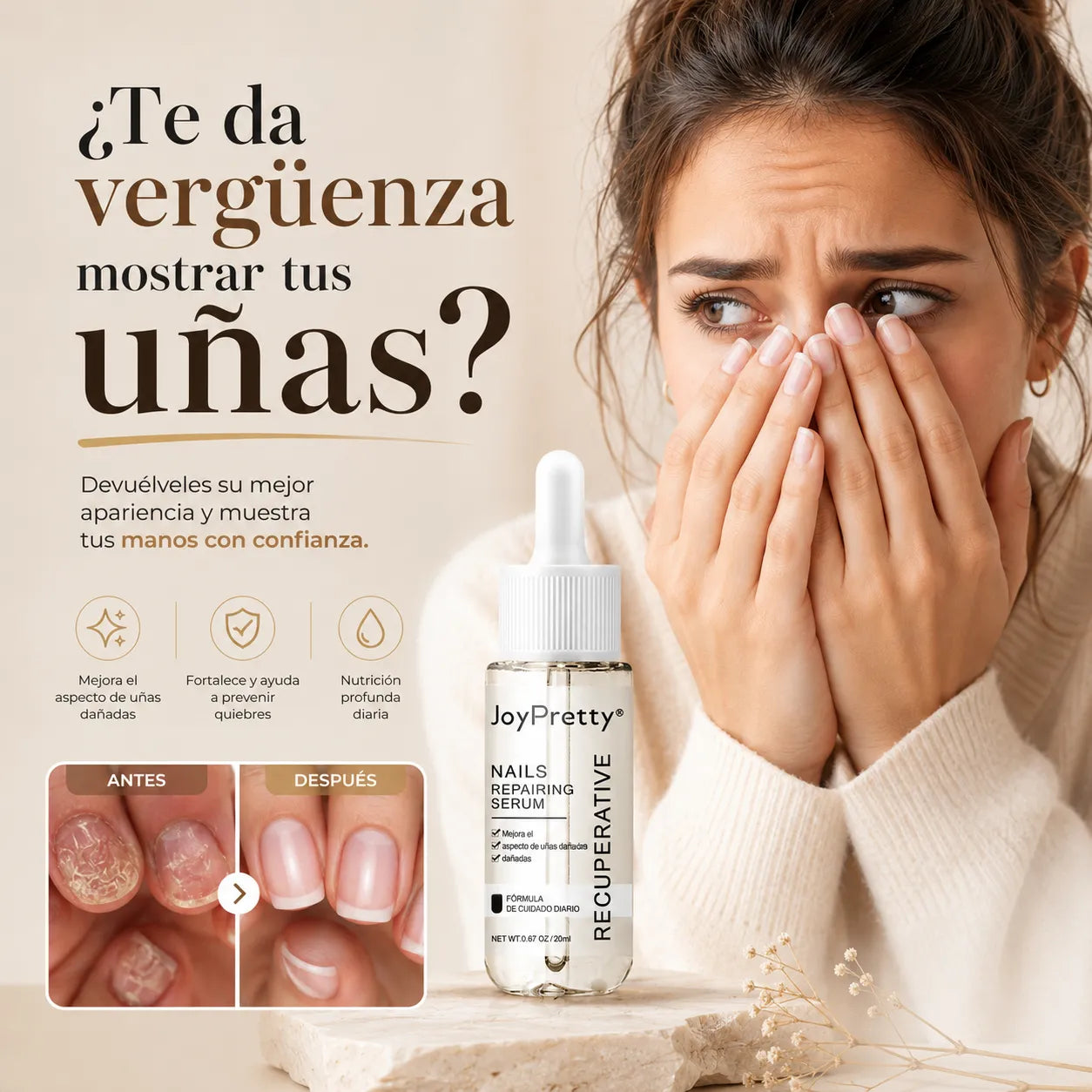 Nails Repairing - Suero Reparador de Uñas