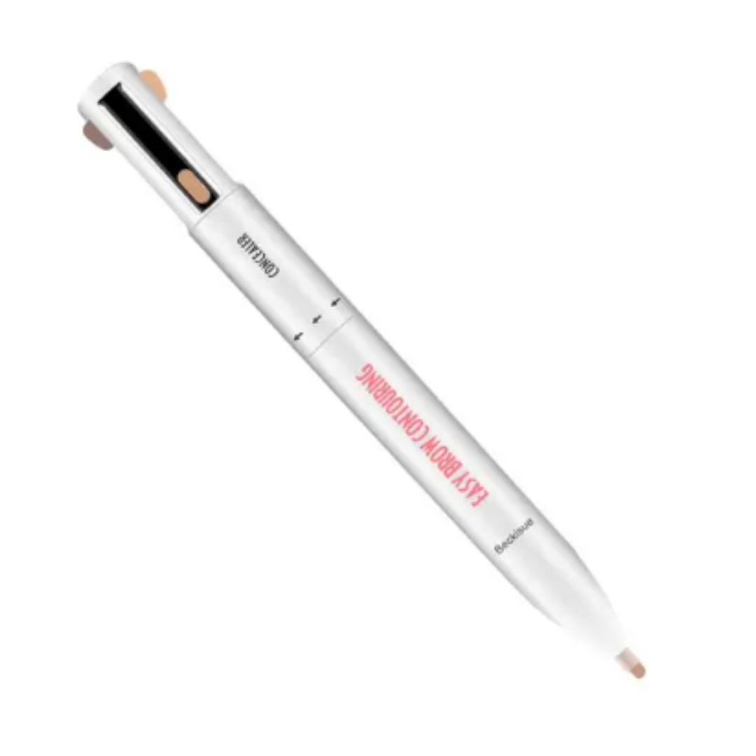 BROWN CONTOUR - Bolígrafo 4 en 1 de Contorno de Cejas