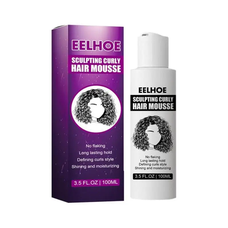 CurlCrafter™ - Mousse Estilizador para Cabello Rizado de 100 ml