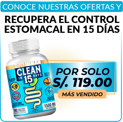 Clean15™ Limpieza Completa Estomacal en 15 días - SuperHuman™ PG