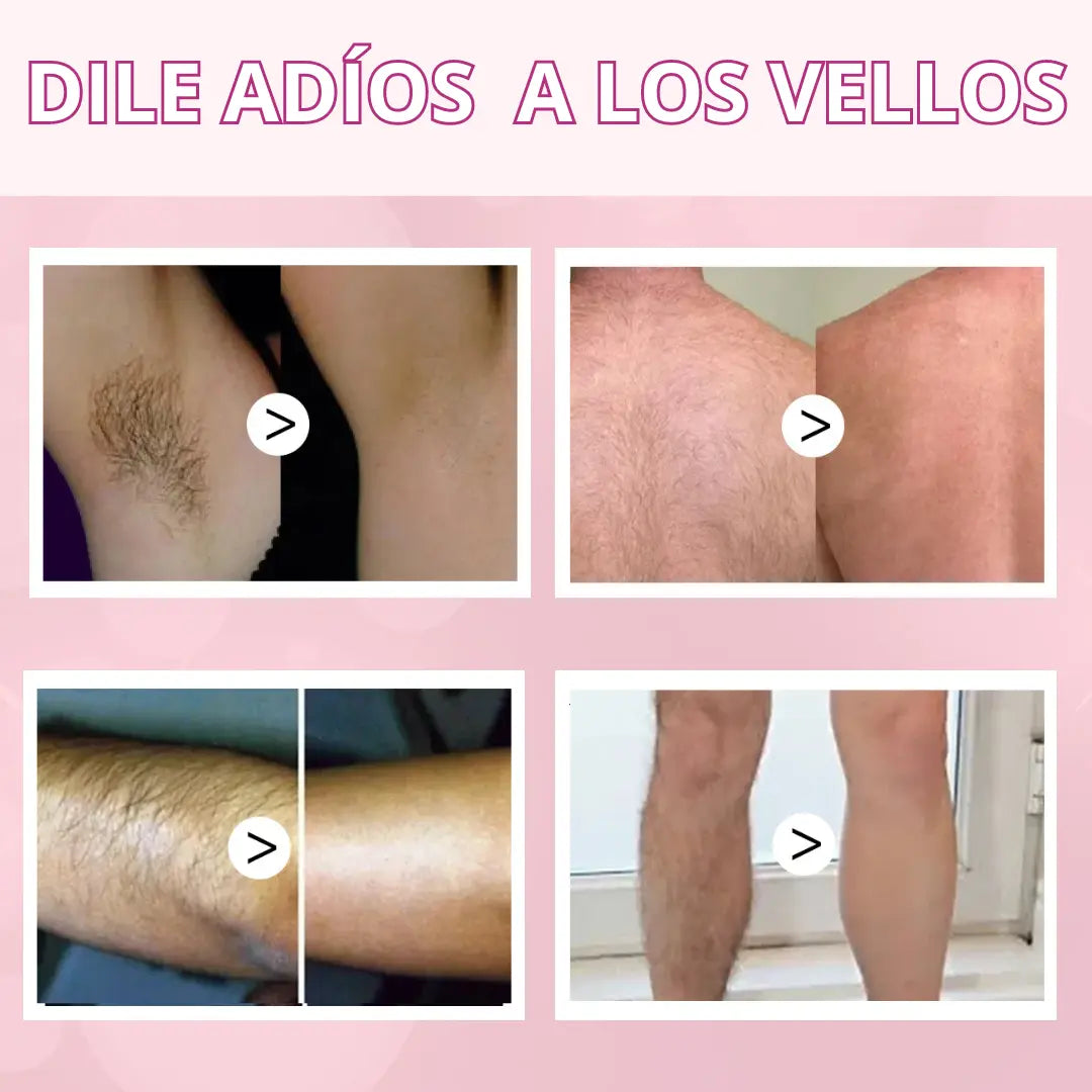 Smooth and Hairless - Crema Depilatoria Corporal Suave y Sin Irritación Cuerpo y Rostro
