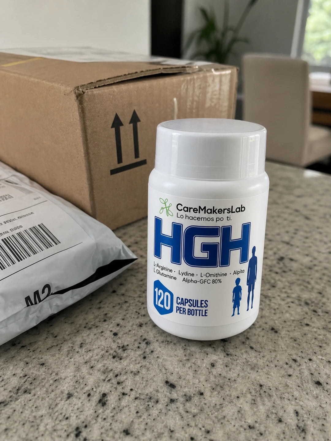 HGH - Crecimiento óptimo y desarrollo físico (120 cápsulas)