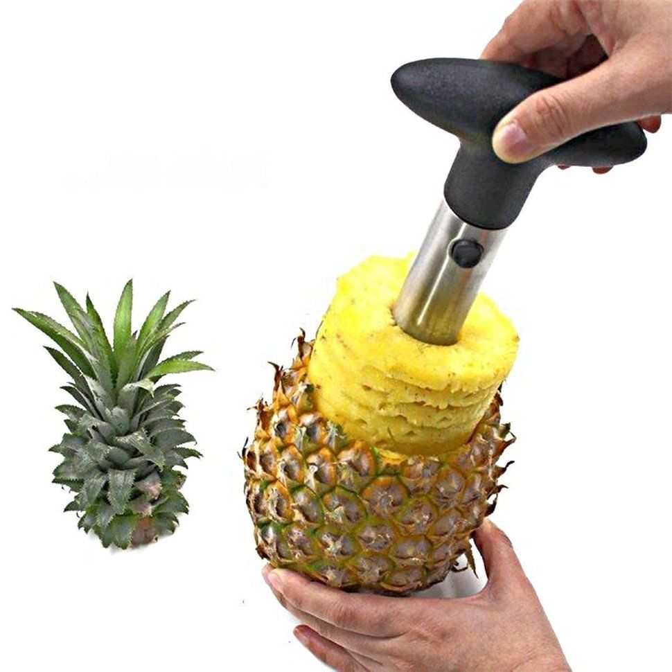 Pelador de Piña Acero Inoxidable Cocina Cortadora Fruta Peladora