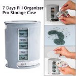 Pill Pro Pastillero Organizador Semanal 7 Días