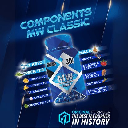 Quemador MW Classic (30 Cápsulas) - Élite Nutrition