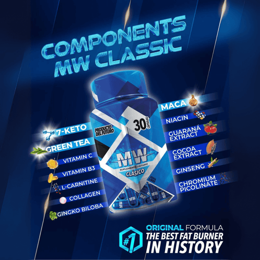 Quemador MW Classic (30 Cápsulas) - Élite Nutrition