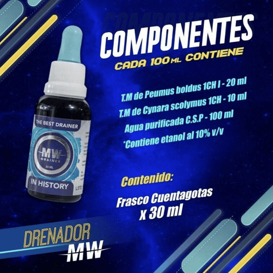 Drenador de Grasa - MW Drops - Élite Nutrition