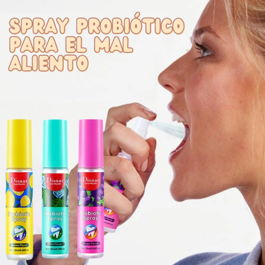 FreshBreath™ - Spray Probiótico para el Mal aliento