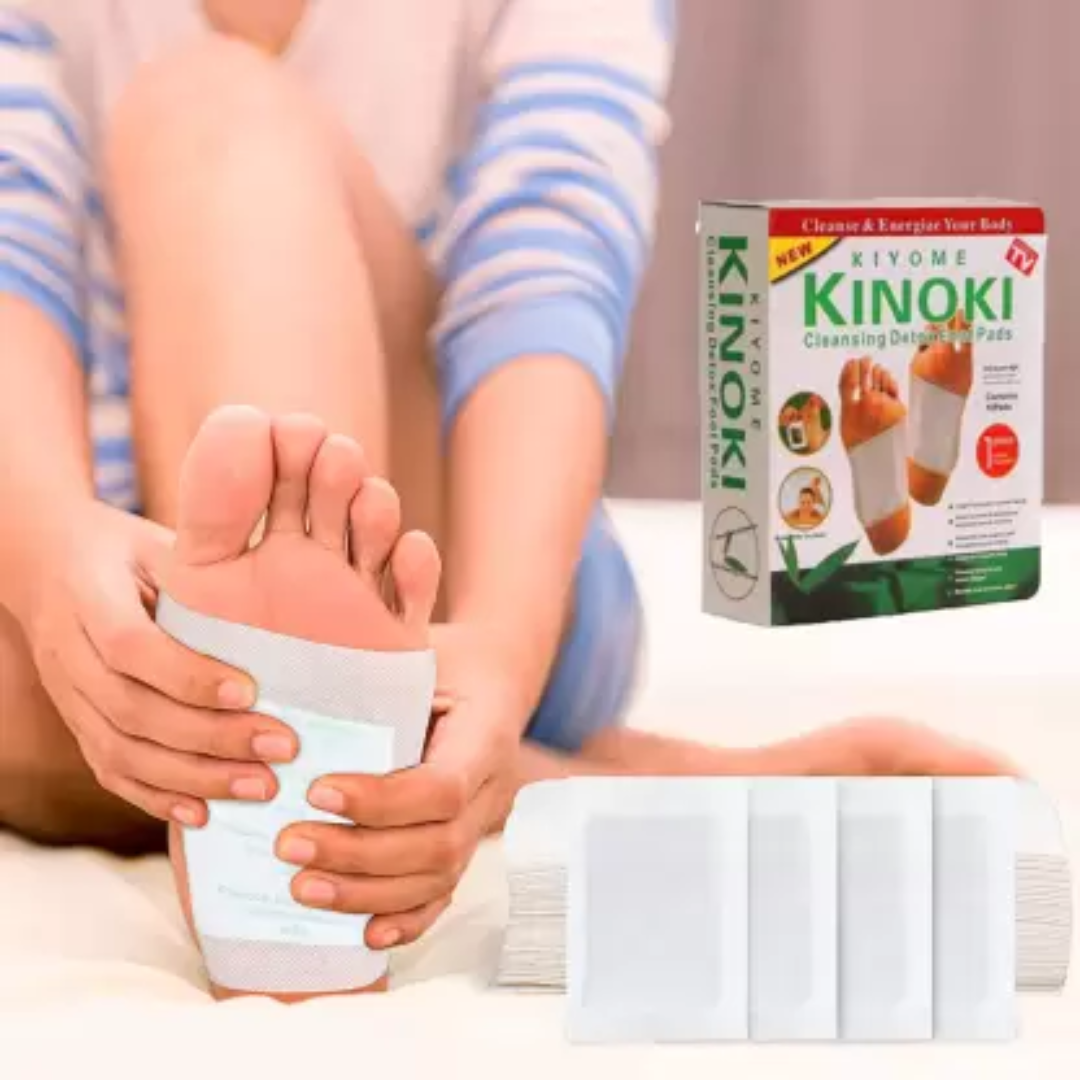 Kiyome Kinoki - Pack de 10 Parches Detox para Pies – Kenku Perú