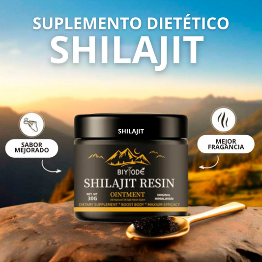 Shilajit 100% Puro 💎 Fuente de Energía Vital del Himalaya