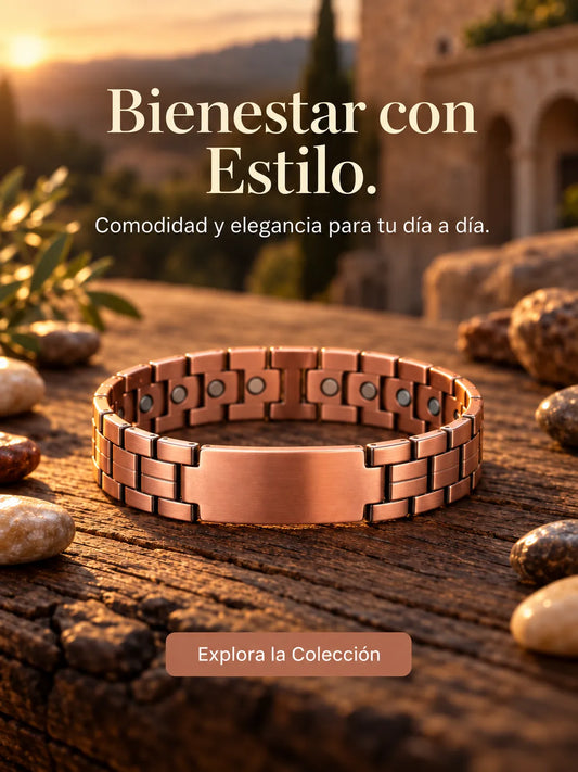 Pulsera Magnética de Cobre Saludable