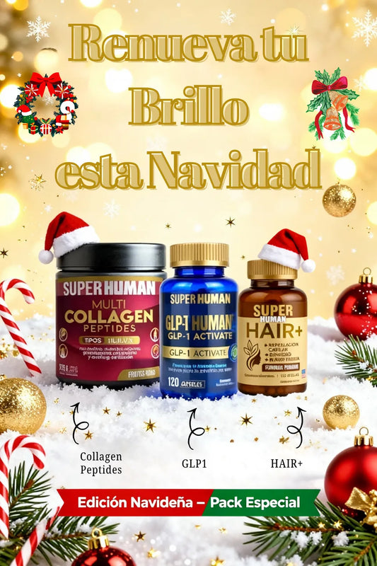 Pack Renueva tu Brillo - Multi Collagen Peptides + GLP1 Activate + Hair+