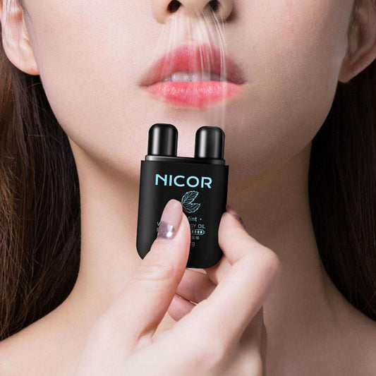 Nicor - Inhalador Nasal Herbal Energético de Doble Orificio