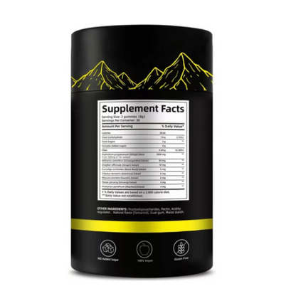 Gomitas de Shilajit 100% Puro del Himalaya (Pack de 60 Gomitas)
