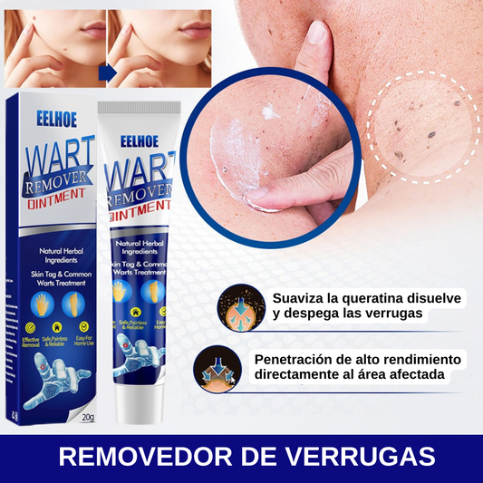 WartRemover - Crema para eliminar Lunares y Verrugas, Ungüento medicinal para eliminar manchas oscuras