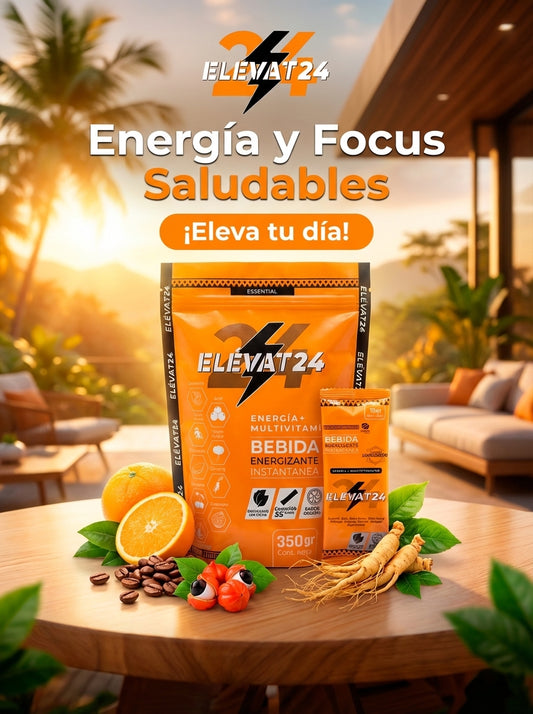 ELEVAT24 – Energía, Rendimiento y Nutrición Completa en Sachets (35 sachets)