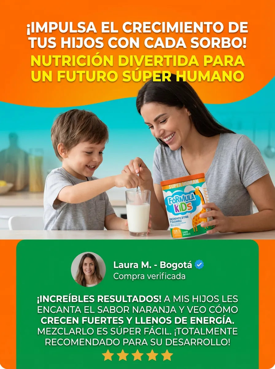 Fórmula Kids - Fórmula para un Crecimiento Óptimo y Saludable (300 grms)  - SuperHuman™