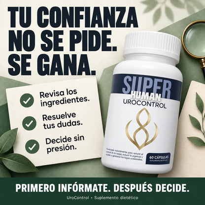 UROCONTROL – Control de Vejiga y Urgencia Urinaria (60 cápsulas)