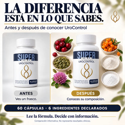 UROCONTROL – Control de Vejiga y Urgencia Urinaria (60 cápsulas)