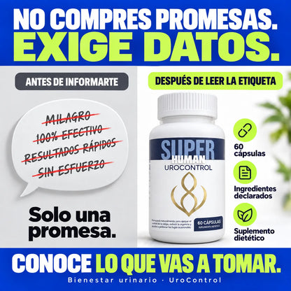 UROCONTROL – Control de Vejiga y Urgencia Urinaria (60 cápsulas)