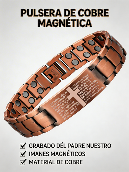 Pulsera Magnética de Cobre Saludable Cooper+