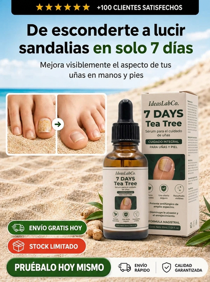 Nails Repairing – Sérum Tea Tree Ginger para Uñas (30ml)