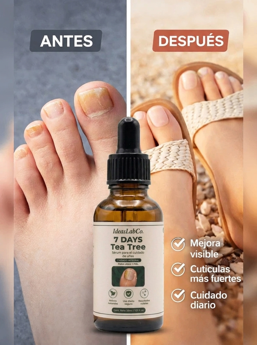 Nails Repairing – Sérum Tea Tree Ginger para Uñas (30ml)