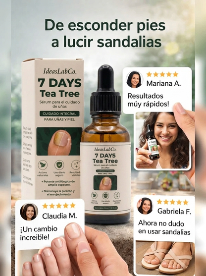 Nails Repairing – Sérum Tea Tree Ginger para Uñas (30ml)