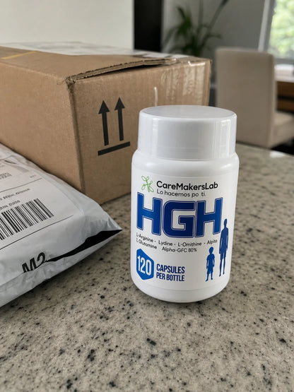 HGH - Crecimiento óptimo y desarrollo físico (120 cápsulas)