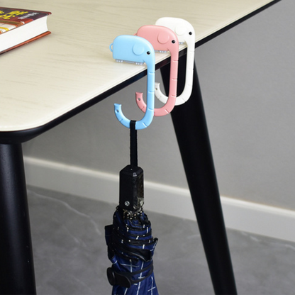 Colgador de Carteras de Elefante Blanco - Pack de 3 unidades