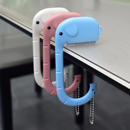 Colgador de Carteras de Elefante Blanco - Pack de 3 unidades