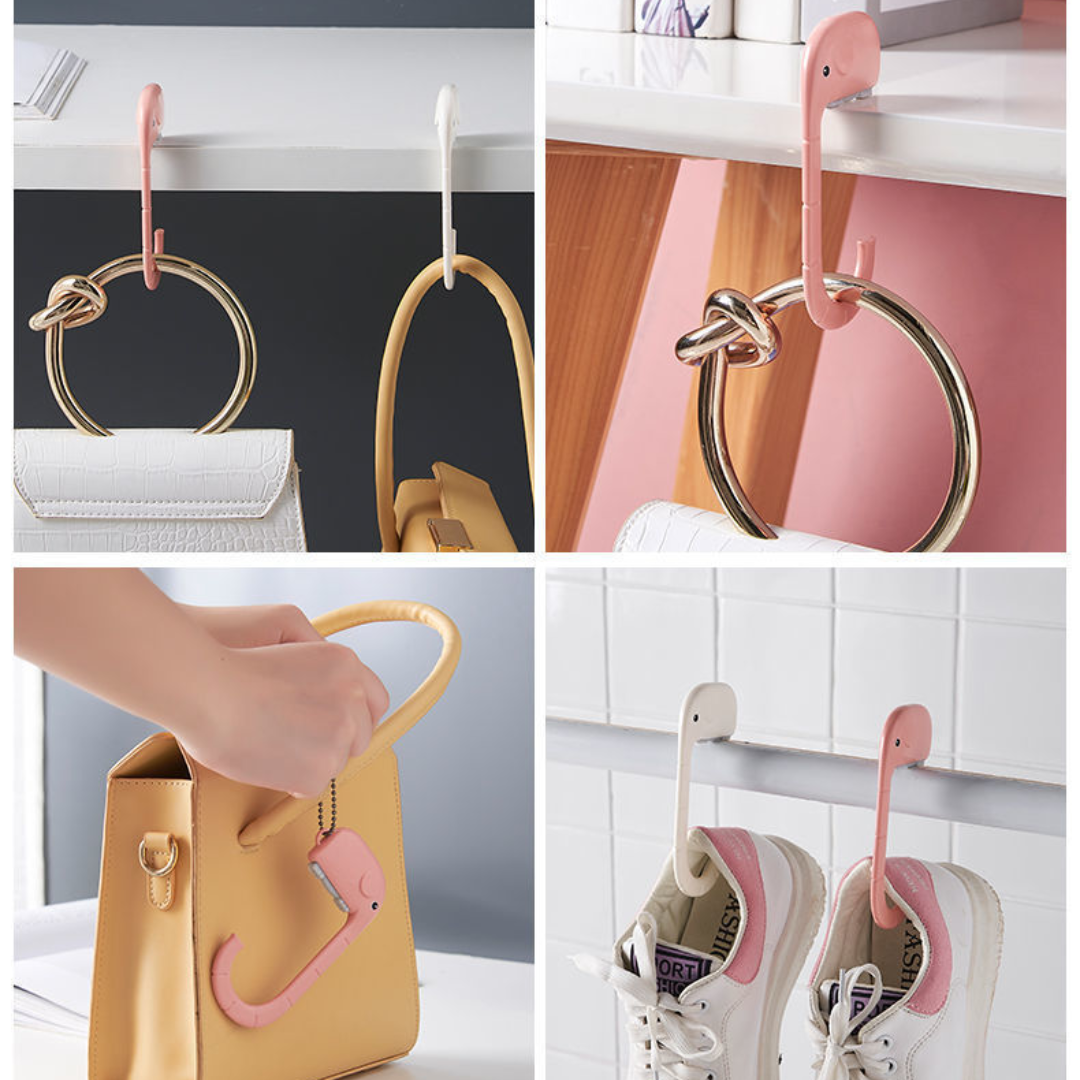 Colgador de Carteras de Elefante Blanco Pack de 3 unidades Kenku Peru