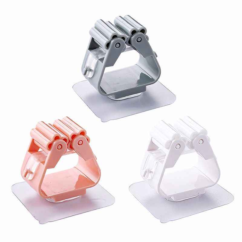 Set 6 Soportes de Pared para Trapeador Escoba