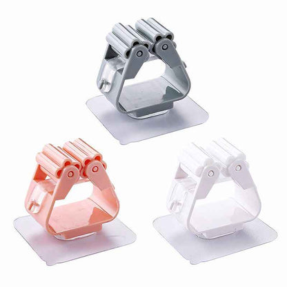 Set 6 Soportes de Pared para Trapeador Escoba