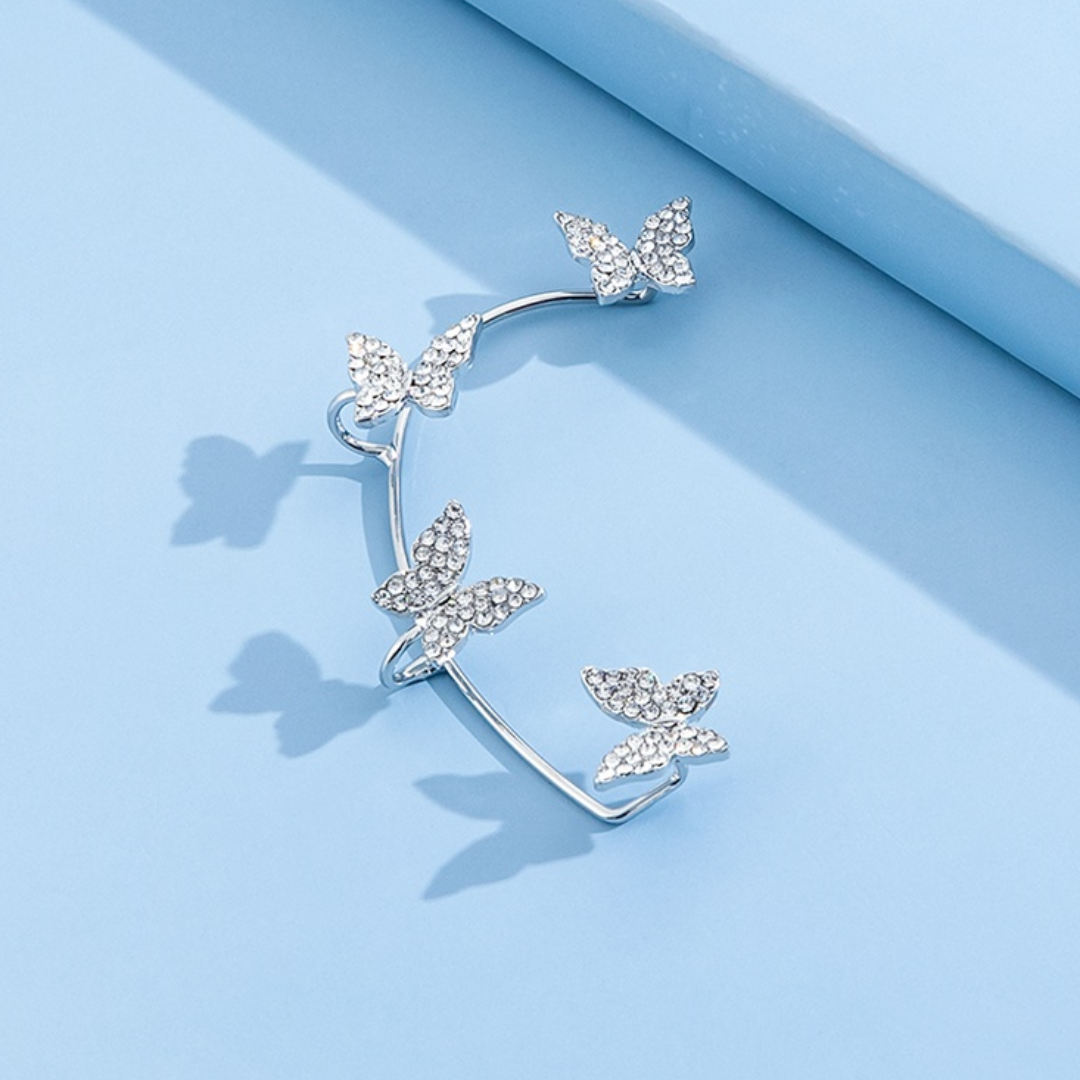 Aretes Ear Cuff Butterfly™  (Un par)