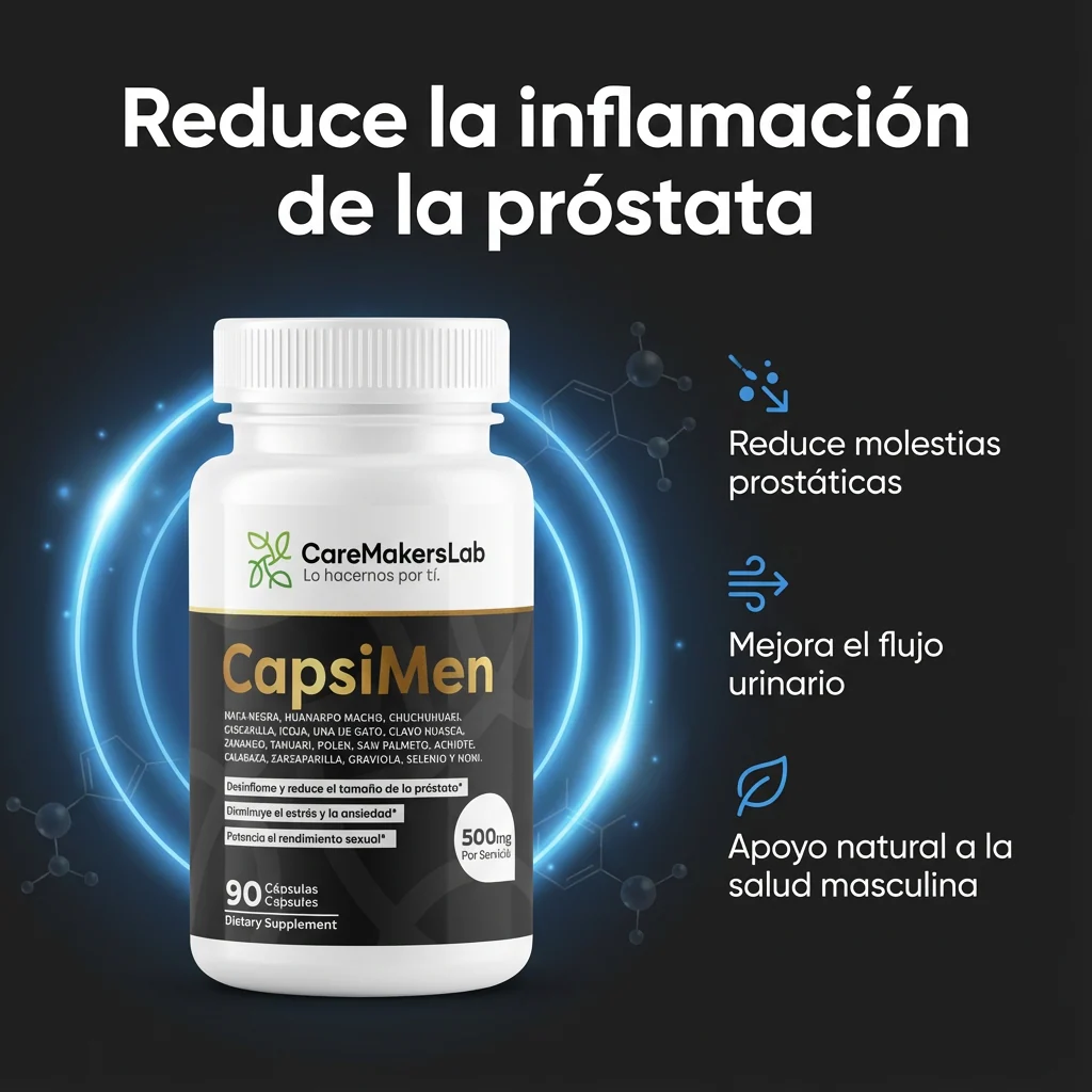 ¿Por qué elegir CapsiMen™ de CareMakersLab?