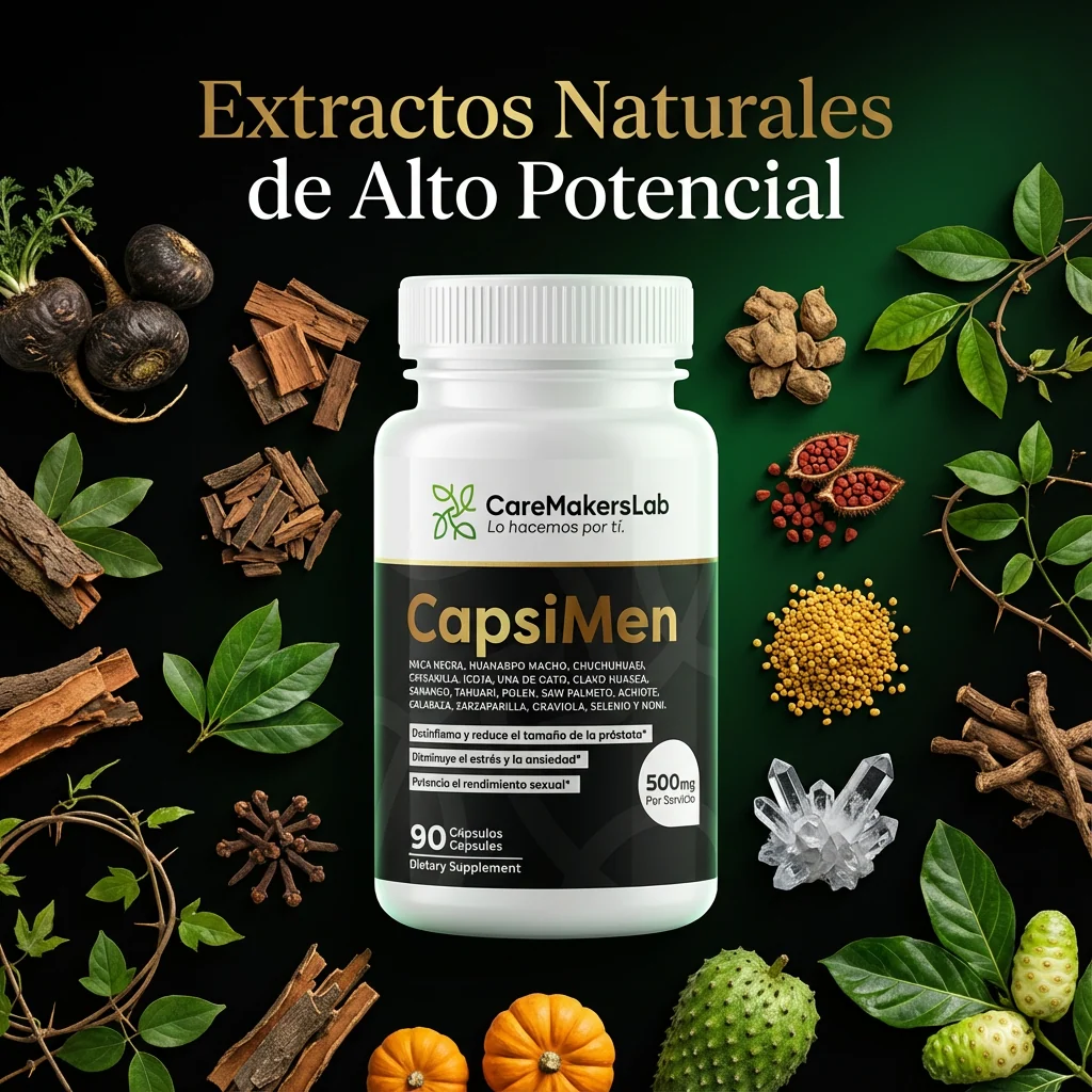¿Cuál es la dosis recomendada? – CapsiMen™