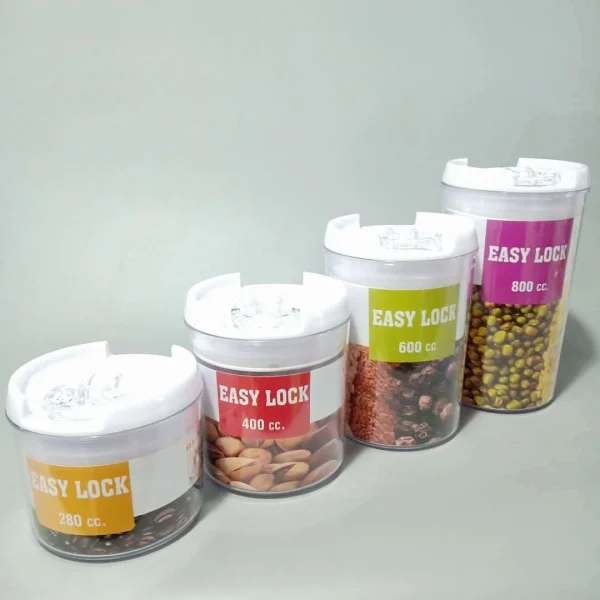 Set de 4 Contenedores para Almacenar Comida, imagen 2