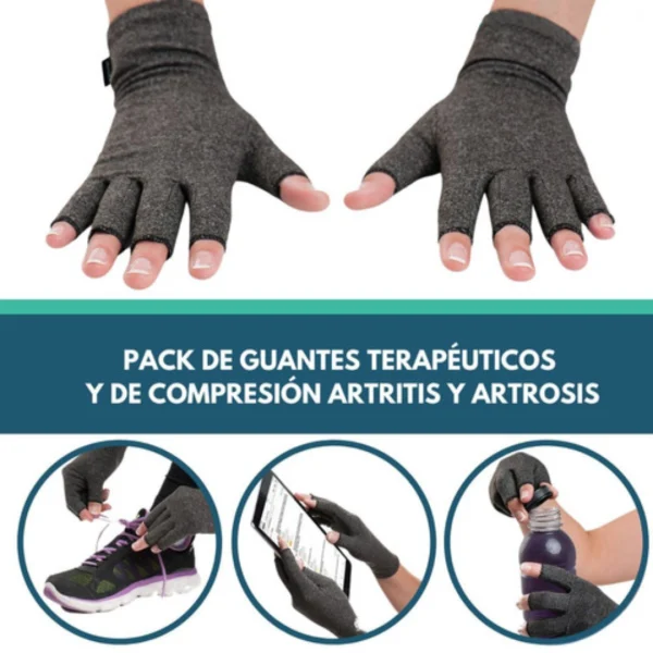 Guantes de Compresión Suave para Artritis, Artrosis, Tendinitis y Túnel Carpiano, imagen 5