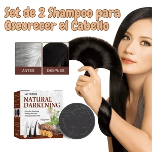 Set de 2 Barras de Shampoo para Oscurecer el Cabello