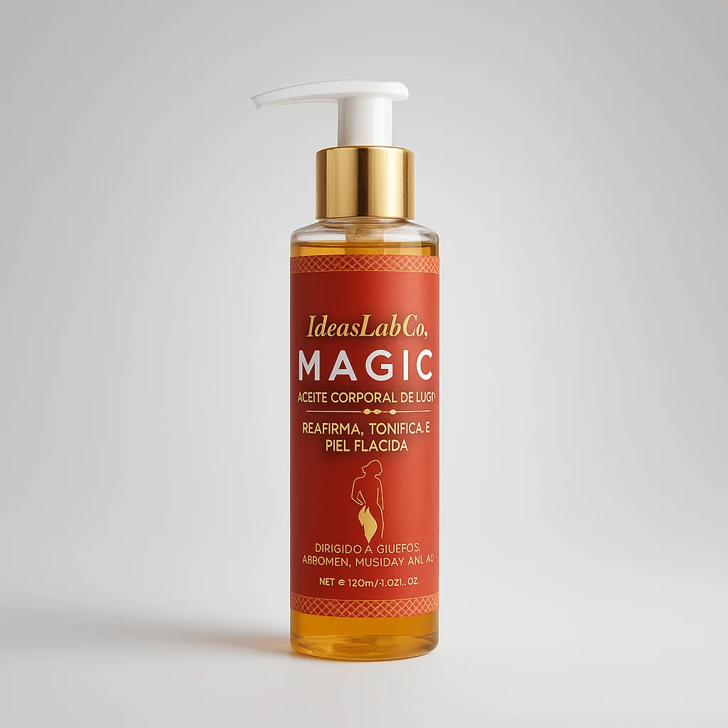 Descubre el poder de una piel firme y radiante con Aceite Corporal Magic™