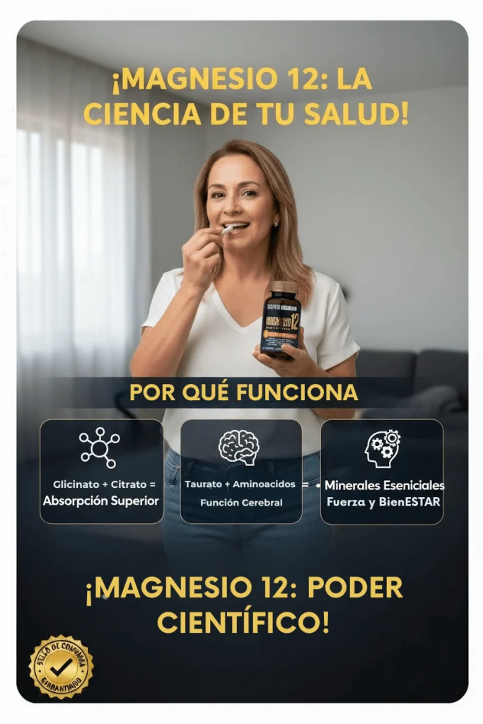 Soporte Natural de Energía y Bienestar – Magnesio 12 en 1 Complex