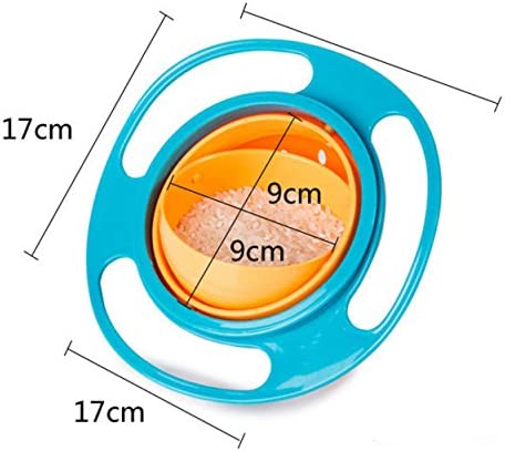 GyroBowl™ - Bowl de Plástico AntiDerrames AntiCaídas para Bebés, imagen 4