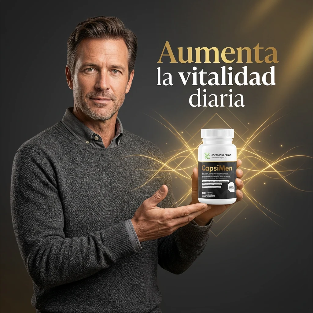 Menos inflamación prostática – CapsiMen™