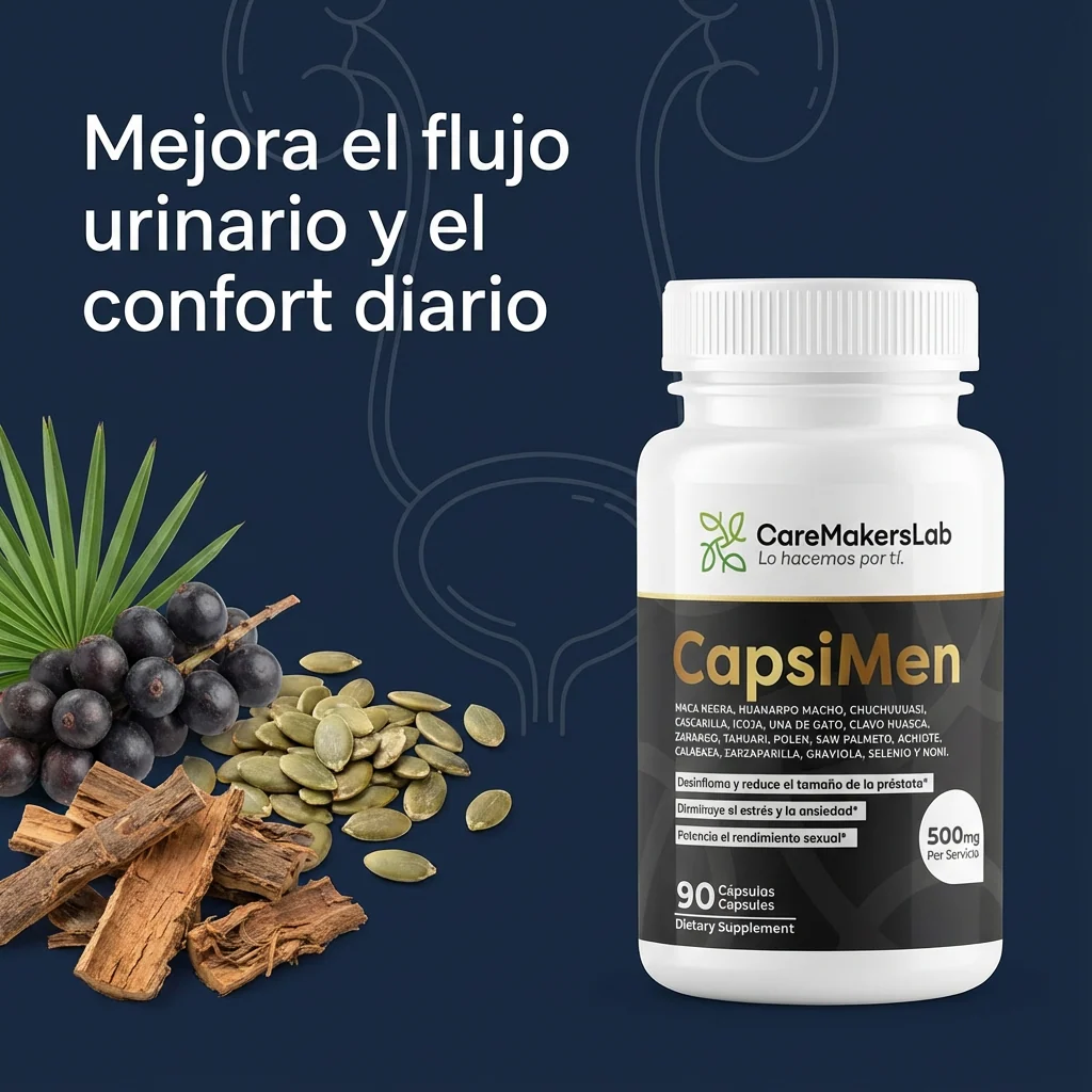 ¿Cómo funcionan las cápsulas CapsiMen™?
