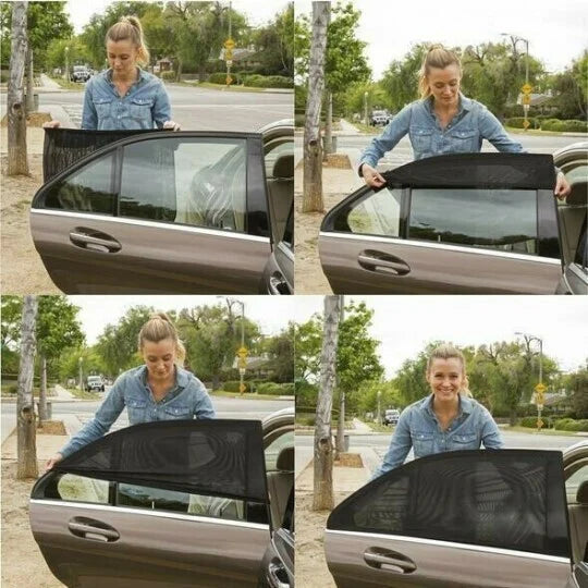 Set de 4 Tapasoles de Malla para Ventana de Auto, imagen 7