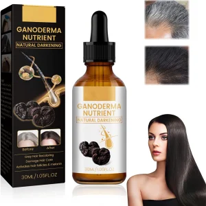 Serum Capilar de Ganoderma Nutrient Oscurecimiento Natural