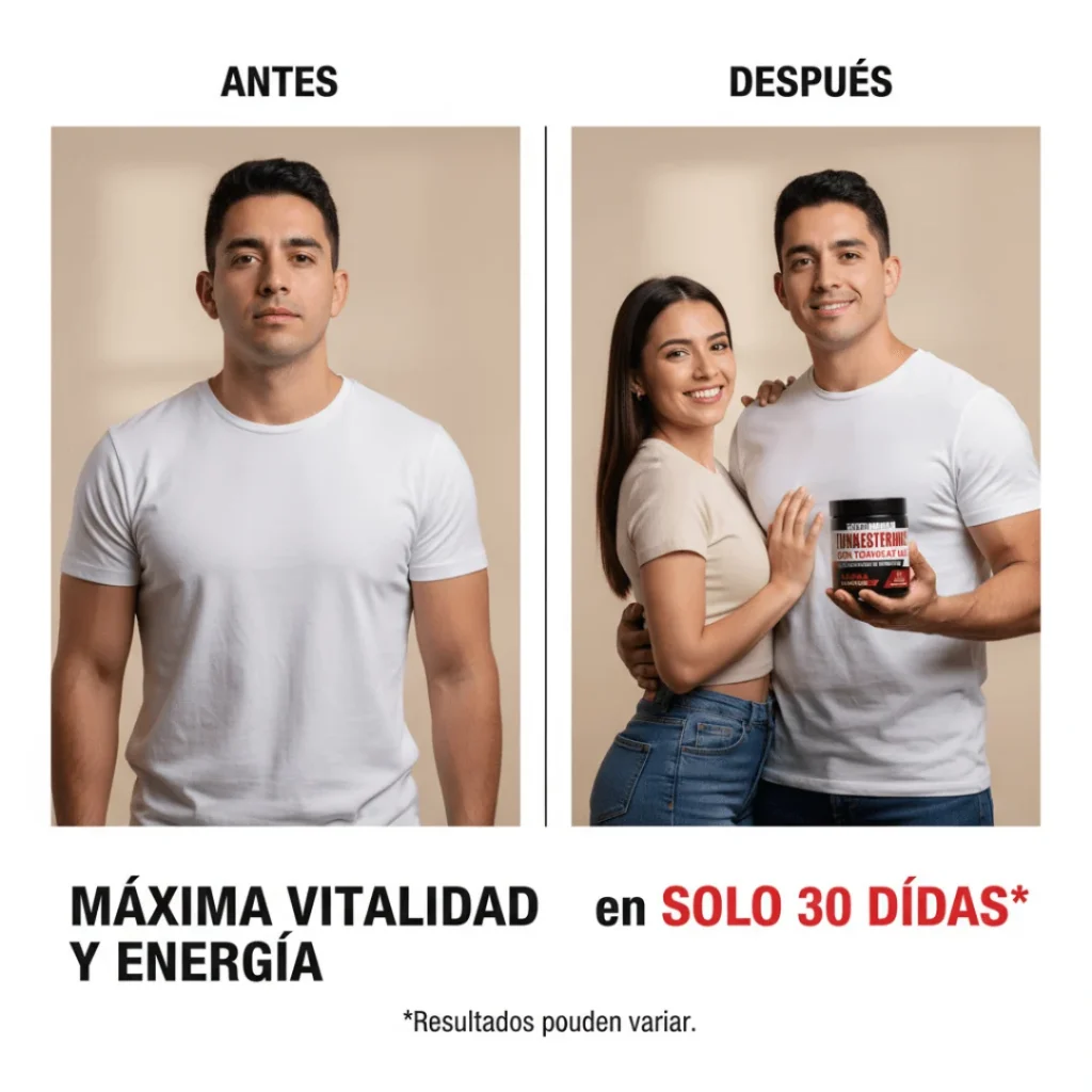 ¡Recupera tu máximo rendimiento con TURKESTERONE! – Antes